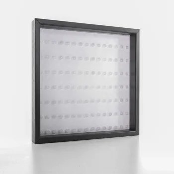 ClickCase size L mit 105 Figurenhalter ANTHRAZIT / WEIß