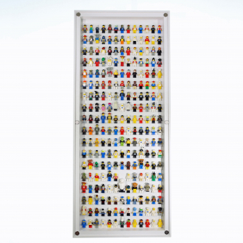 Preview: ClickCase size XXL Click System Hochkant mit 234 Figurenhalter NATUR / SCHWARZ