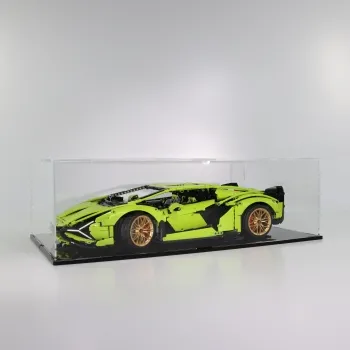 FiguSafe Vitrine für LEGO® Lamborghini Sián FKP 37 42115 T/B/H 350x650x200 mm 009