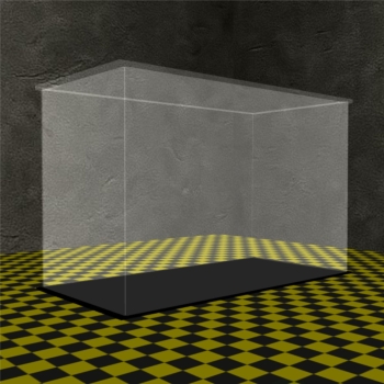 Acryl Vitrine für LEGO® Wednesday Die Wohnung des Eiskalten Händchens 76785 B/T/H 290x140x190 mm