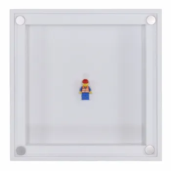 Click Vitrine PLUS Weiß 300x300x60mm für 1 Lego® Figuren