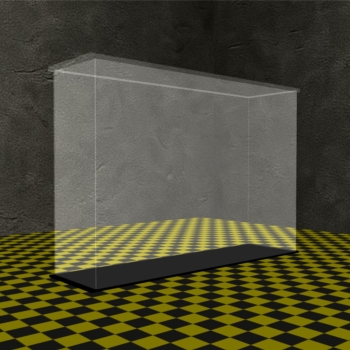 Acryl Vitrine für LEGO® Ideas Mineraliensammlung 21362 B/T/H 340x90x240 mm