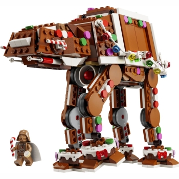 Acryl Vitrine für LEGO® Star Wars™ Lebkuchen AT-AT 40806 B/T/H 290x140x240 mm