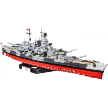 Acryl Vitrine für Cobi #4839 Schlachtschiff Tirpitz B/T/H 940x190x240 mm