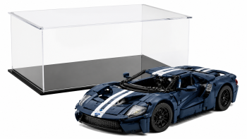 Preview: Acryl Vitrine für LEGO® Technic Ford GT 2022 42154 B/T/H 440x240x140 mm