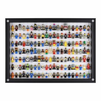 Click Vitrine PLUS Anthrazit 500x700x60mm für 147 Lego® Figuren