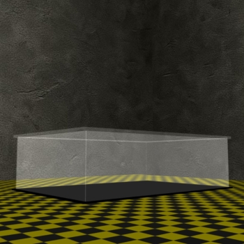 Acryl Vitrine für CaDA Mercedes-AMG 402862 B/T/H 640x440x190 mm