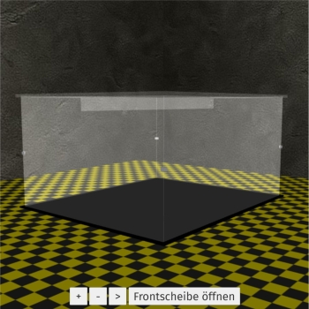 Acryl Vitrine XXL für LEGO® Icons Star Trek: U.S.S. Enterprise NCC-1701-D™ 10356 B/T/H 640x540x340 mm