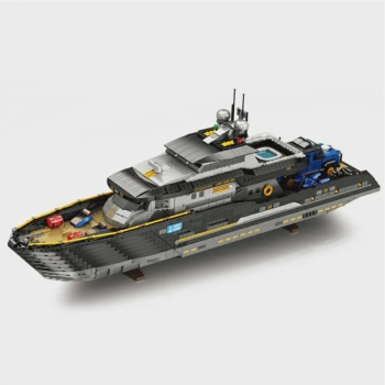 Acryl Vitrine für Reobrix LUXUSYACHT 66103 B/T/H 790x190x290 mm