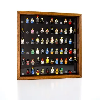 ClickCase size L mit 72 Figurenhalter EICHE / SCHWARZ