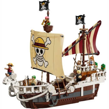 Acryl Vitrine für LEGO® Piratenschiff Flying Lamb 75639 B/T/H 440x240x390 mm