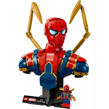 Acryl Vitrine für LEGO® Iron Spider-Man Büste 76326 B/T/H 240x140x190 mm