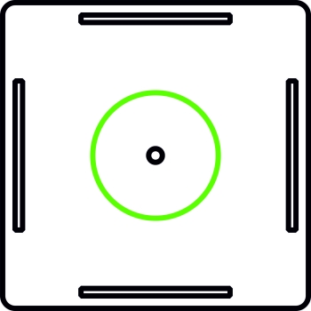 Ersatzteil für Single FiguTower Vitrine Deckel