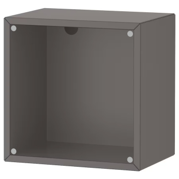 Preview: Frontscheiben-KIT für IKEA® EKET 1er Cube Regal -transparent- 4er Set