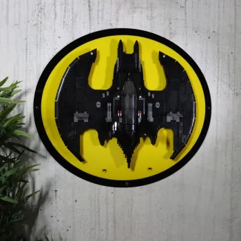 BatwingHolder die Halterung für dein LEGO® Batwing Modell Set 76161 Version Gelb