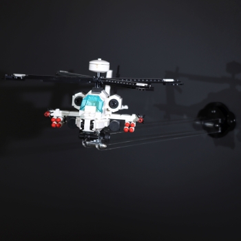 SpaceWing® W3 aus Plexiglas für eure LEGO Modelle  Tiefe: 25,0 cm