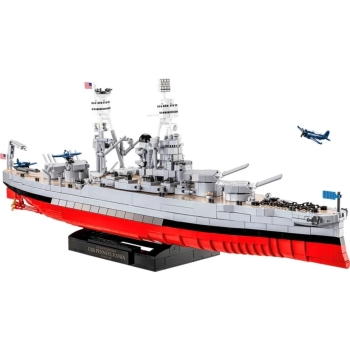 Acryl Vitrine für COBI 4842 USS Pennsylvania B/T/H 640x140x240 mm