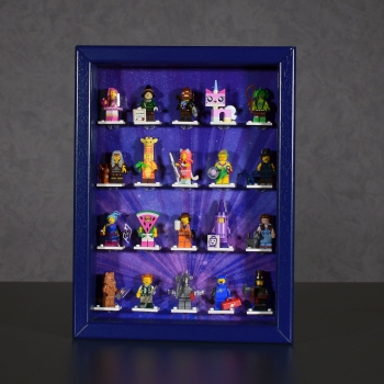 Preview: ClickCase Vitrine für LEGO® Serie Movie 2 (71004) mit 20 Figurenhalter