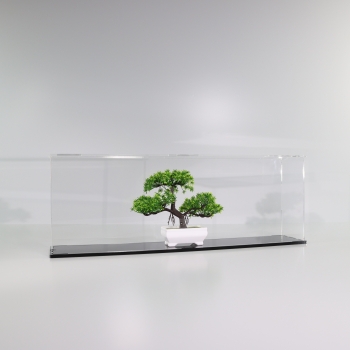 Preview: Acryl Vitrine für COBI 4820 # HMS Warspite T/B/H 140x690x240 mm