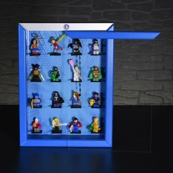 ClickCase Vitrine für LEGO® Serie DC Super Heroes (71026) mit 16 Figurenhalter