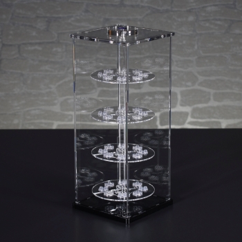 Preview: SingleTower Vitrine für 32 eurer LEGO® Sammelserien Figuren