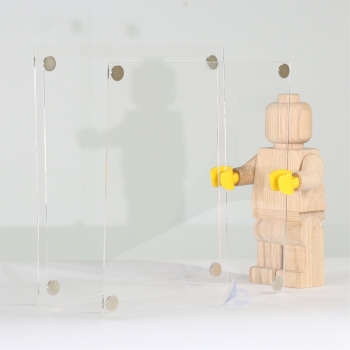 Preview: Frontscheiben-KIT für IKEA SANNAHED Rahmen 25 x 25 cm