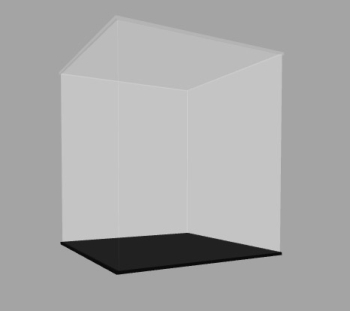 Preview: Acryl Vitrine für LEGO® Creator Expert Amerikanisches Diner 10260 T/B/H 340x340x390 mm