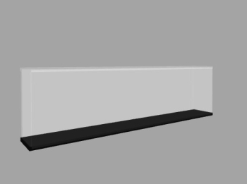 Preview: Acryl Vitrine für LEGO® Harry Potter™ „Winkelgasse“ 75978 T/B/H 190x1090x340 mm