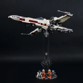 SpaceHolder® aus Plexiglas H3 Höhe 25,0 cm für eure LEGO Modelle