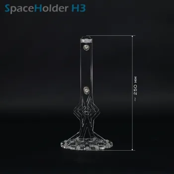 SpaceHolder® aus Plexiglas H3 Höhe 25,0 cm für eure LEGO Modelle