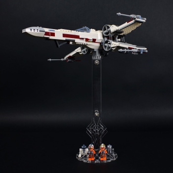 Preview: SpaceHolder® aus Plexiglas H4 Höhe 30,0 cm für eure LEGO Modelle