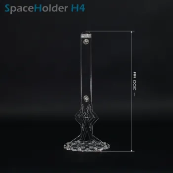 SpaceHolder® aus Plexiglas H4 Höhe 30,0 cm für eure LEGO Modelle