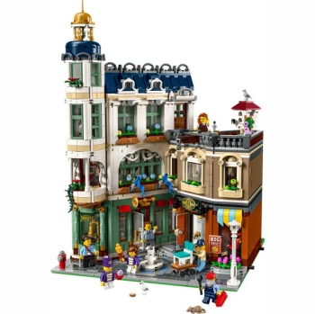 Preview: Acryl Vitrine für Lego® Icons Einkaufsmeile 11371 B/T/H 290x290x390 mm