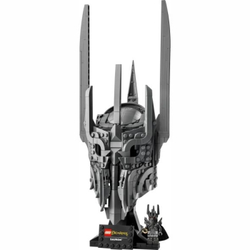 Preview: Acryl Vitrine für Lego® Icons Der Herr der Ringe: Saurons Helm 11373 B/T/H 190x190x390 mm