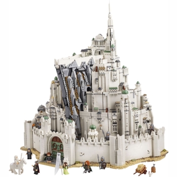 Preview: Acryl Vitrine XXL für LEGO® Icons Der Herr der Ringe: Minas Tirith™ 11377 B/T/H 690x440x640 mm