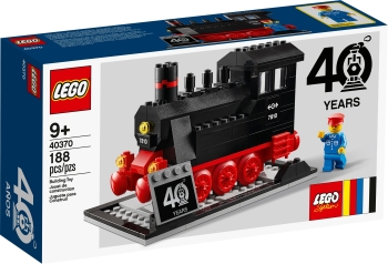 LEGO® 40370 Set zum 40. Jubiläum von LEGO® Eisenbahn -NEU Original verpackt-