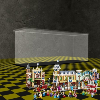 Acryl Vitrine für Lego®  ǀ Disney Main Street, U.S.A. 43302 B/T/H 840x240x340 mm