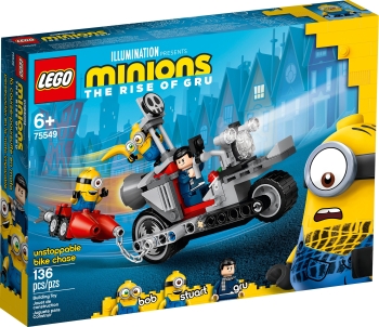 LEGO® Minions: The Rise of Gru 75549 Unaufhaltsame Motorrad-Jagd -NEU Original verpackt-