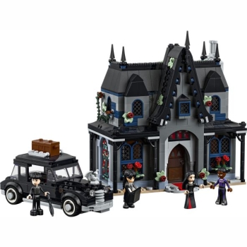 Preview: Acryl Vitrine für LEGO® Wednesday Morticias Landhaus 76786 B/T/H 240x190x240 mm