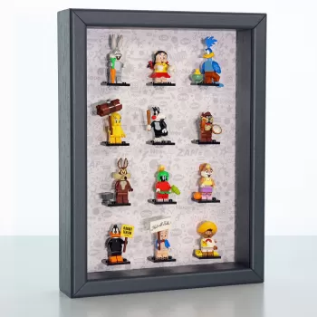 ClickCase Vitrine für LEGO® Serie Looney Tunes (71030) mit 12 Figurenhalter 06173