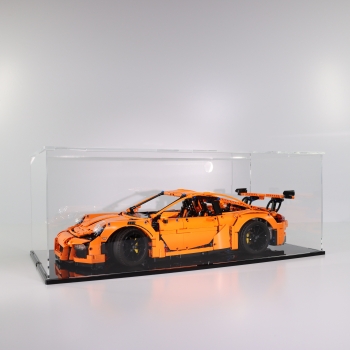 FiguSafe Vitrine für LEGO® Porsche 911 GT3 RS 42056 T/B/H 350x650x250 mm 006