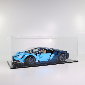 FiguSafe Vitrine für LEGO® Bugatti Chiron 42083 T/B/H 350x650x250 mm 006