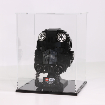 FiguSafe Vitrine für LEGO® Star Wars™ TIE Fighter Pilot™ Helm 75274 T/B/H 200x200x250 mm 012