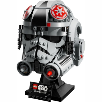Acryl Vitrine für LEGO® Star Wars™ AT-AT Pilot Helm 75429 B/T/H 190x190x240 mm