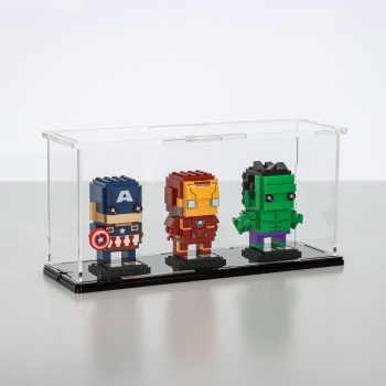 FiguSafe Vitrine für LEGO® BrickHeadz T/B/H 90x270x130 mm 014