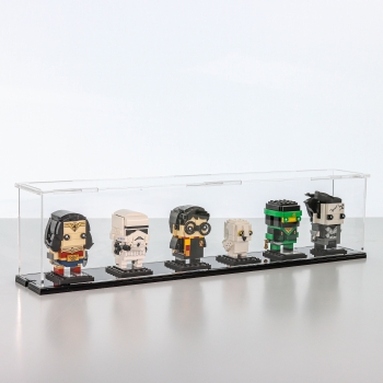 FiguSafe Vitrine für LEGO® BrickHeadz T/B/H 90x540x130 mm 017