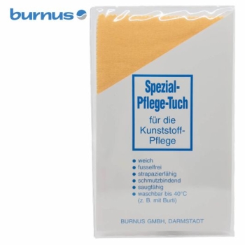 Burnus Kunststoff Spezial Pflege-Tuch einzeln verpackt