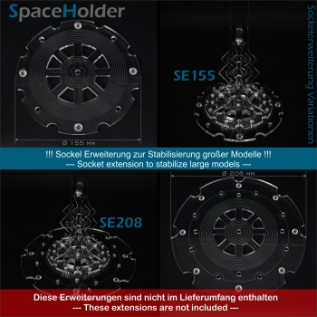 SpaceHolder® Verlängerung V4 25 cm für eure LEGO Modelle