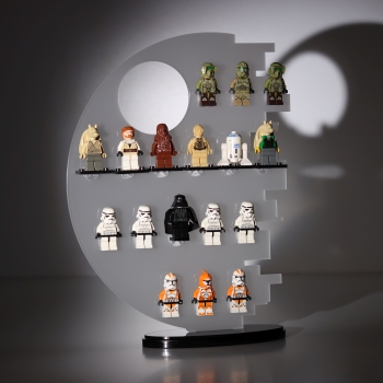 FiguRack® "frozen-star" Sammeldisplay für eure LEGO® Figuren 17 Plätze