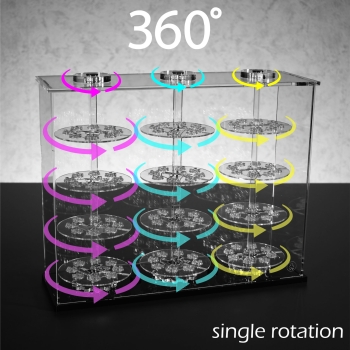 TripleTower Vitrine für 68 eurer LEGO® Figuren 16-20-32